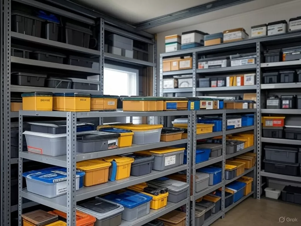 ದೃಢವಾದ ಸಂಗ್ರಹಣೆ ರಾಕ್‌ಗಳೊಂದಿಗೆ ಸಂಘಟಿತವಾಗಿರಿ